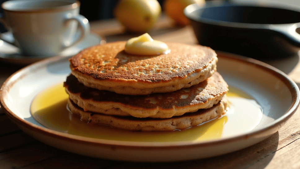 Gluten-free buckwheat pancakes safe for low histamine diets